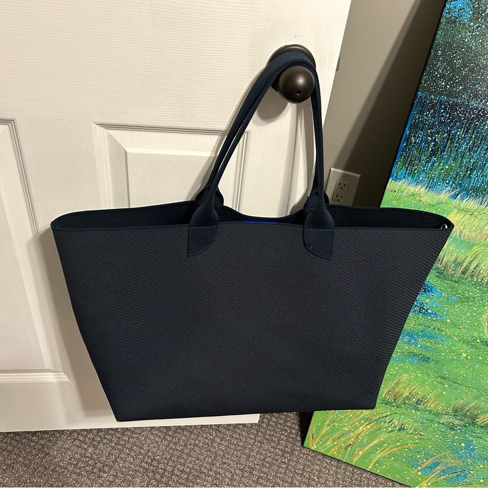 Rothy’s LightWeight MEGA Tote In Navy Twill